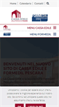Mobile Screenshot of cassaedilepescara.it