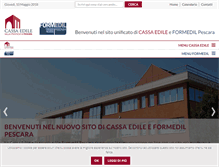 Tablet Screenshot of cassaedilepescara.it